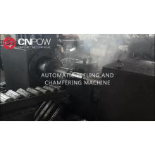 CNPOW rod peeling and chamfering machine